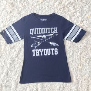 Harry Potter navy t shirt, youth Medium
